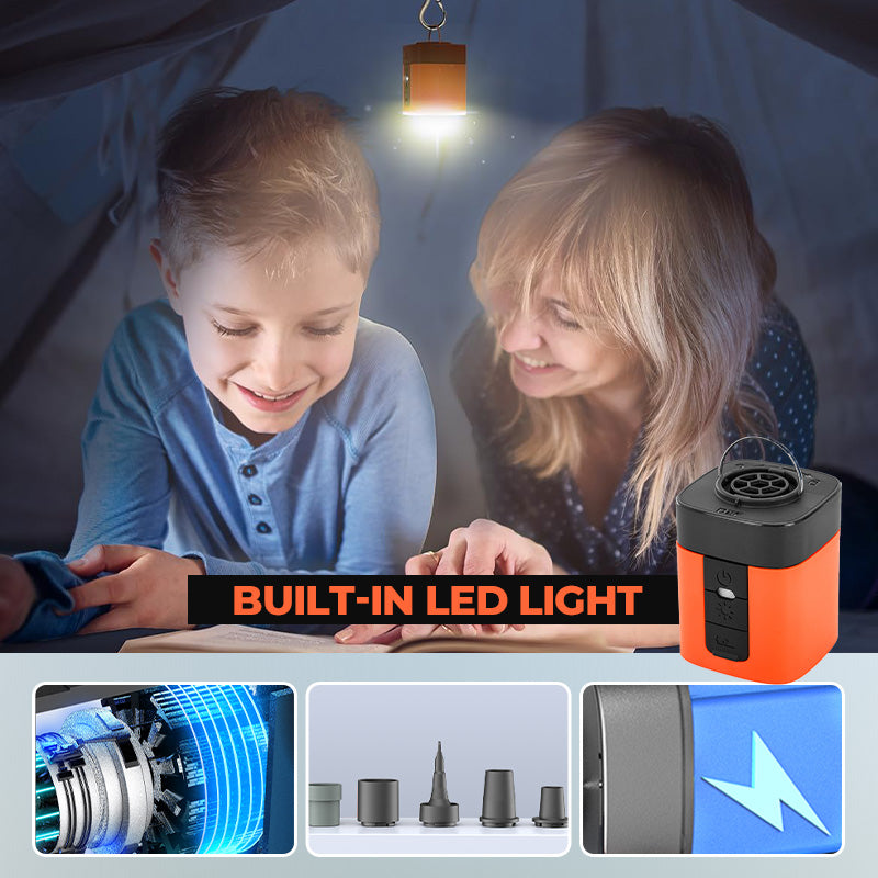 Mini Elektrische Außenluftpumpe mit Licht