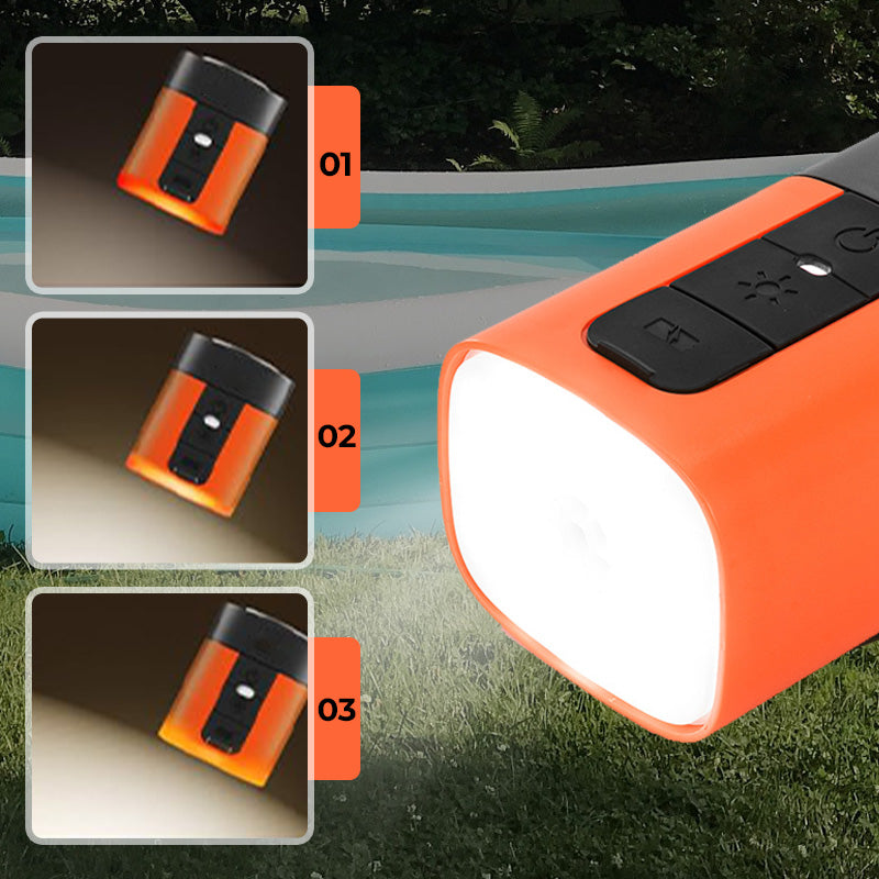 Mini Elektrische Außenluftpumpe mit Licht