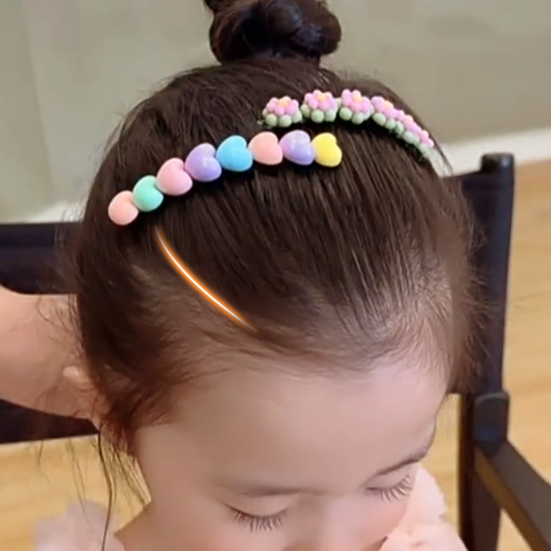 đNiedliche Cartoon Haar ZĂ€hmung Clip fĂŒr junge MĂ€dchen