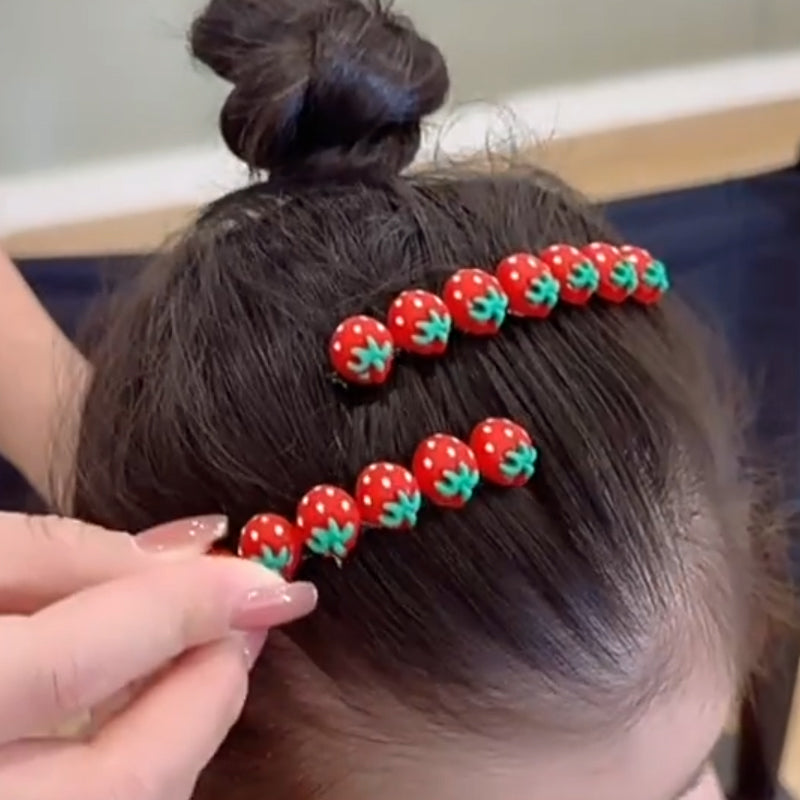 đNiedliche Cartoon Haar ZĂ€hmung Clip fĂŒr junge MĂ€dchen