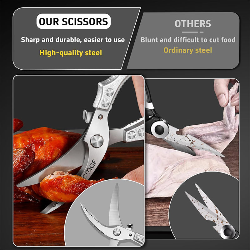 🧄 Multifunktionale Küchenschere Schere✂️