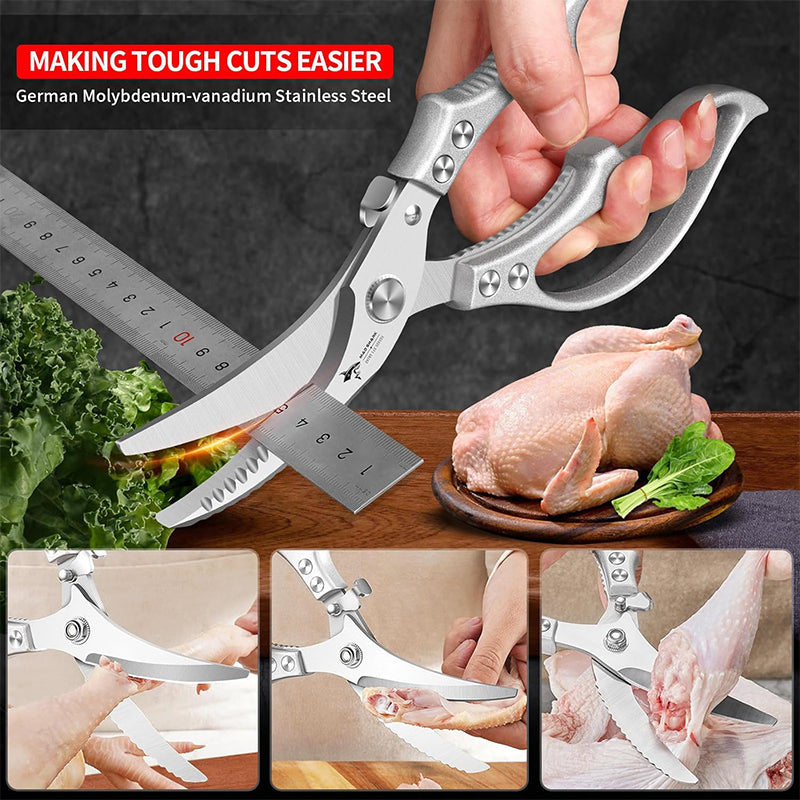 🧄 Multifunktionale Küchenschere Schere✂️