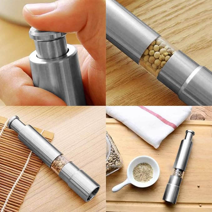 ⏳Kaufen Sie eins, erhalten Sie eins gratis🔥 Salz-, Pfeffer- und Gewürzmühle