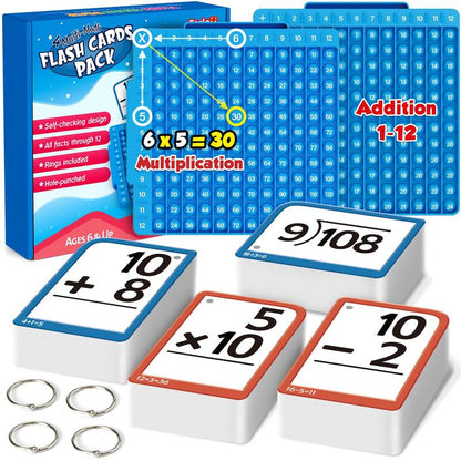 🔥Mathe-Karteikarten + Mathe-Tafel