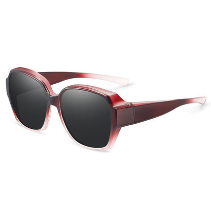 TR-polarisierte Sonnenbrille mit Sehstärke gegen Kurzsichtigkeit