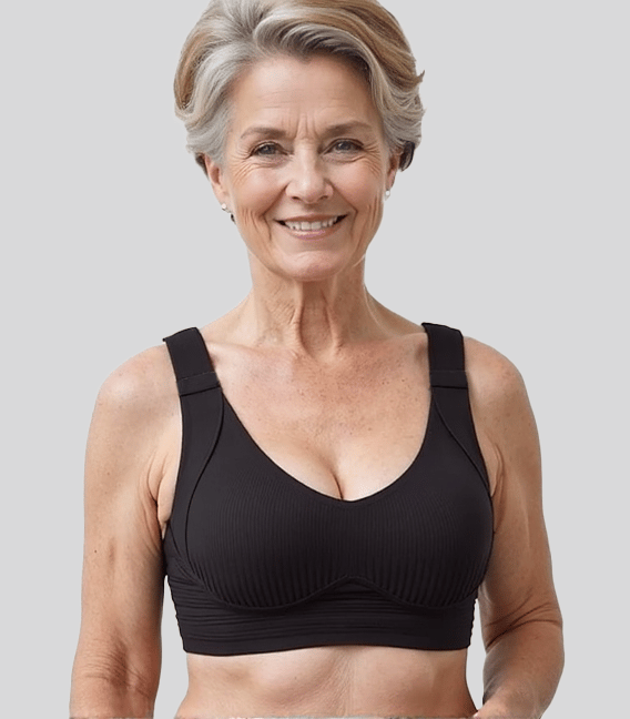 🎁Kaufen Sie 1 und erhalten Sie 3 Packungen💕Gerippter Push-up-BH für Frauen, verstellbar, kabellos💃