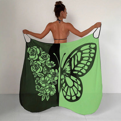 ⏳Zeitlich begrenztes Sonderangebot⏰Damen-Schmetterlings-Badeanzug, Cover-Up & Kleid