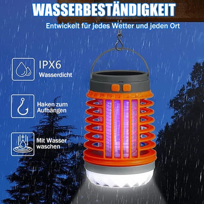 ⏳Begrenzte Zeit 50% Rabatt💥Multifunktionale Solar-Camping-Mückenvernichtungslampe