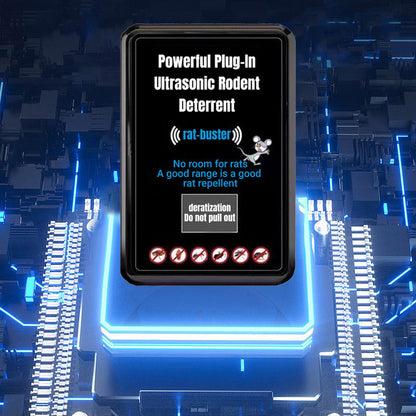 ⏳Begrenzte Zeit 50% Rabatt💥Leistungsstarkes Plug-In-Ultraschall-Nagetierabwehrmittel