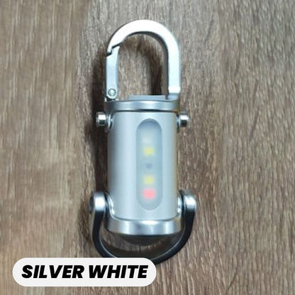 🔥1200LM Superhelle Mini-Schlüsselanhänger-Taschenlampe Wasserdicht