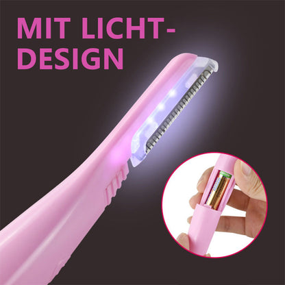 Präziser manueller Augenbrauentrimmer mit Licht
