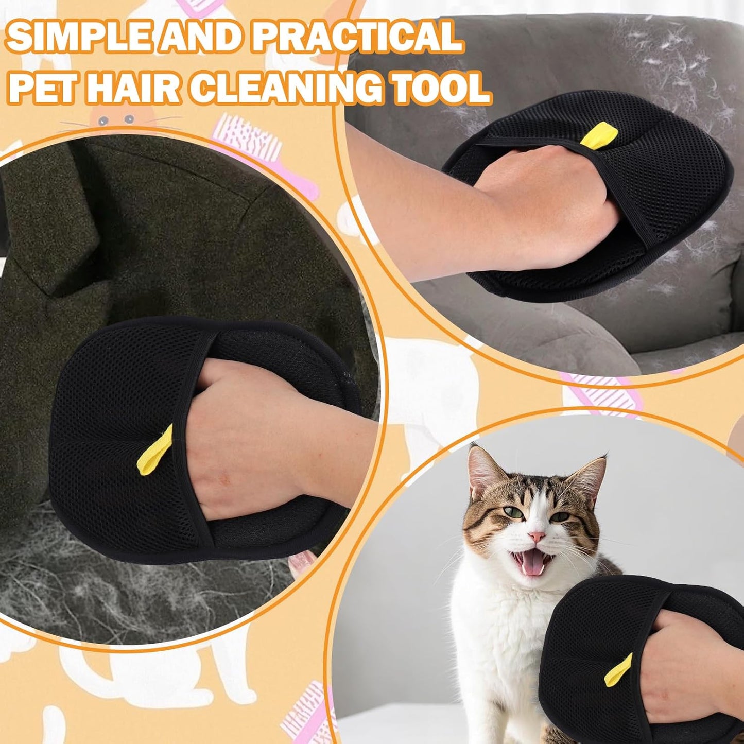 ⏳Begrenzte Zeit 50% Rabatt💥Handschuhe zum Entfernen von Tierhaaren🐱🐕