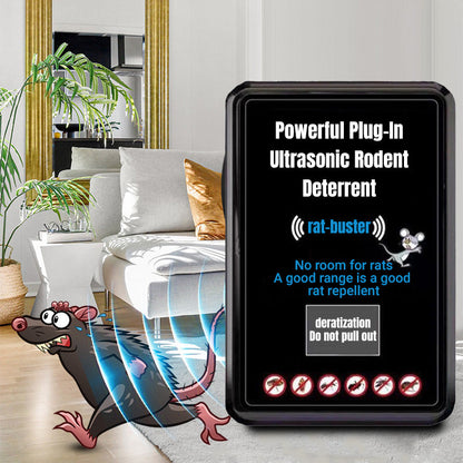 ⏳Begrenzte Zeit 50% Rabatt💥Leistungsstarkes Plug-In-Ultraschall-Nagetierabwehrmittel