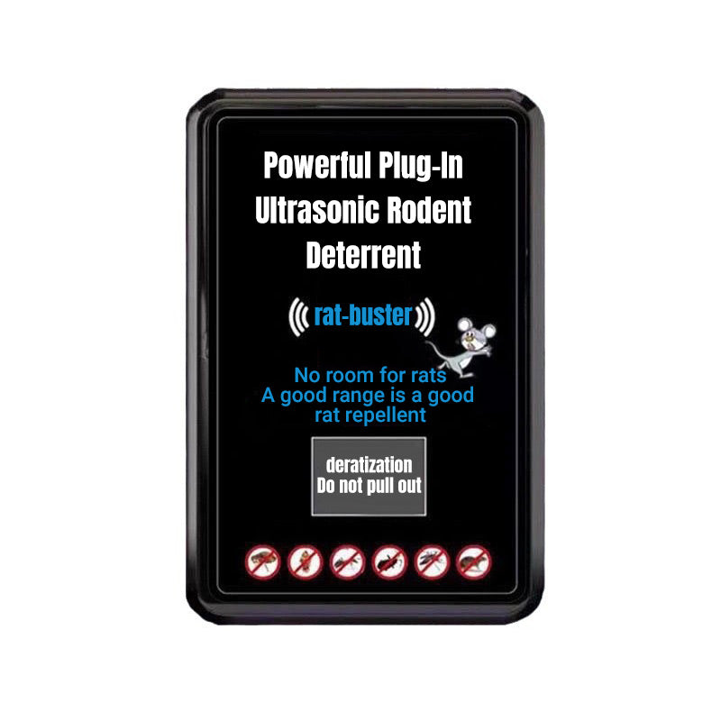 ⏳Begrenzte Zeit 50% Rabatt💥Leistungsstarkes Plug-In-Ultraschall-Nagetierabwehrmittel