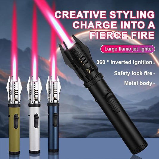 💥 Camping-Feuerzeug – Windfest & Gerade Flamme – 50% Rabatt! 🎄✨