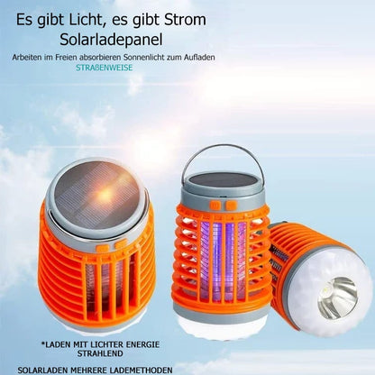 ⏳Begrenzte Zeit 50% Rabatt💥Multifunktionale Solar-Camping-Mückenvernichtungslampe