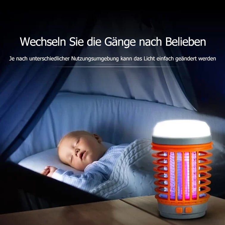 ⏳Begrenzte Zeit 50% Rabatt💥Multifunktionale Solar-Camping-Mückenvernichtungslampe