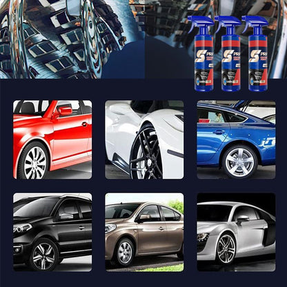 🔥3 IN 1 HOHER SCHUTZ SCHNELL AUTO KERAMISCHE BESCHICHTUNG SPRAY💯💯💯