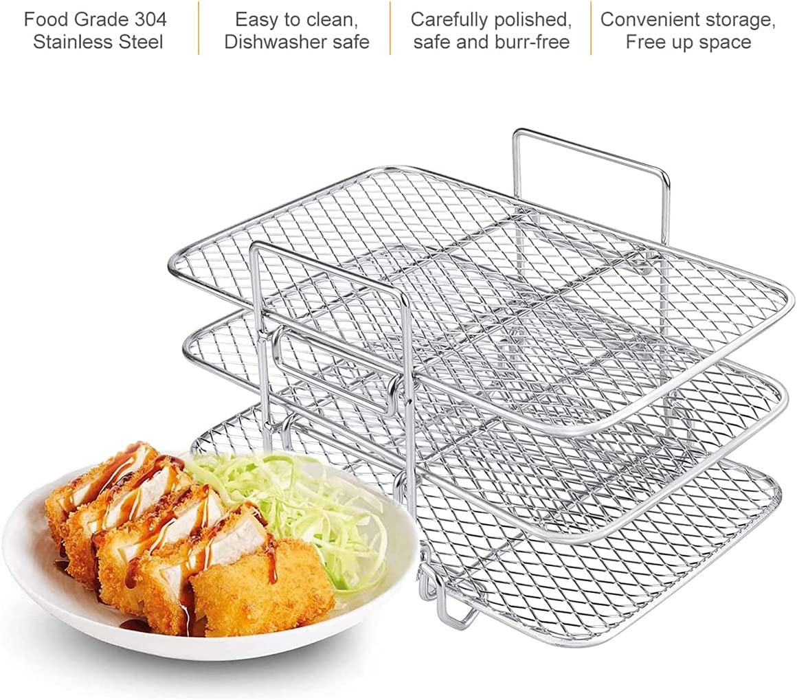 Double Basket Air Fryers Rack-3