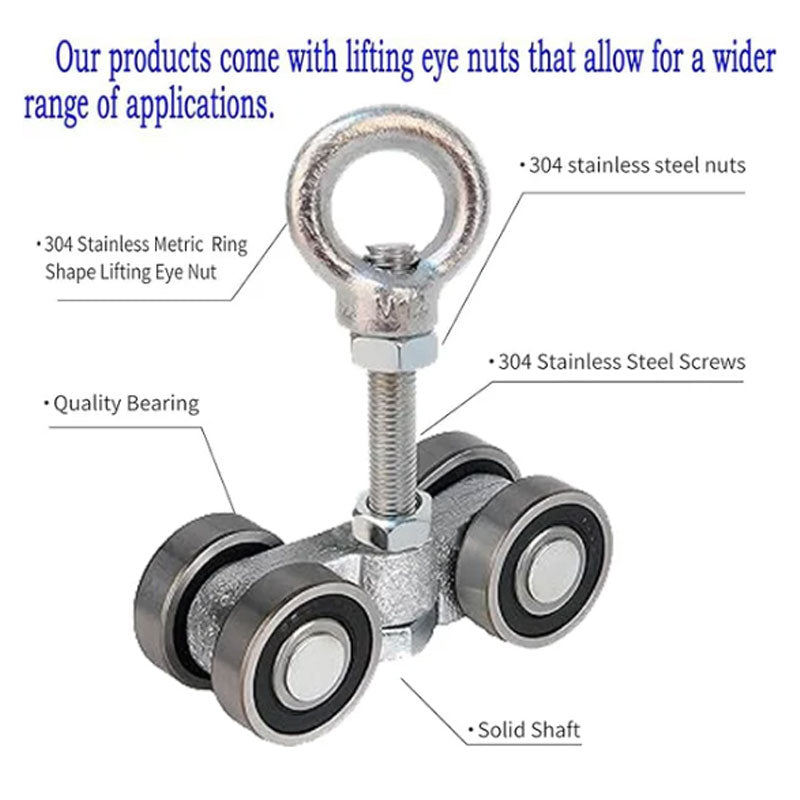 Taller Strut Channel Trolley Assembly-2