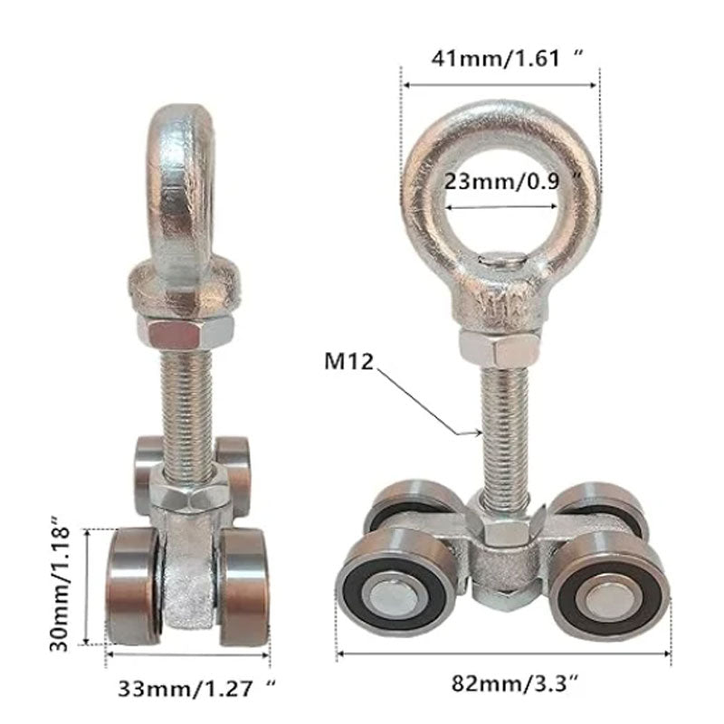 Taller Strut Channel Trolley Assembly-6