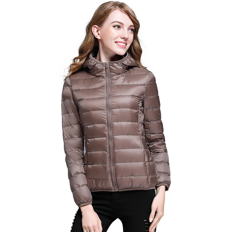 Women's Hooded Light Down Jacket