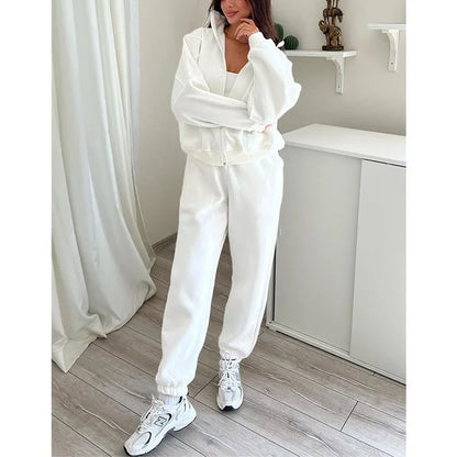 💥Free Shipping💥Triple Threaded High-Neck Casual Sportswear 2-piece set