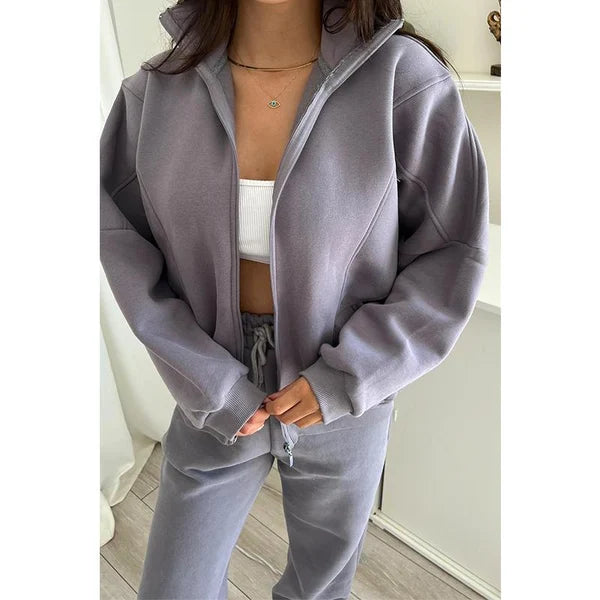 💥Free Shipping💥Triple Threaded High-Neck Casual Sportswear 2-piece set