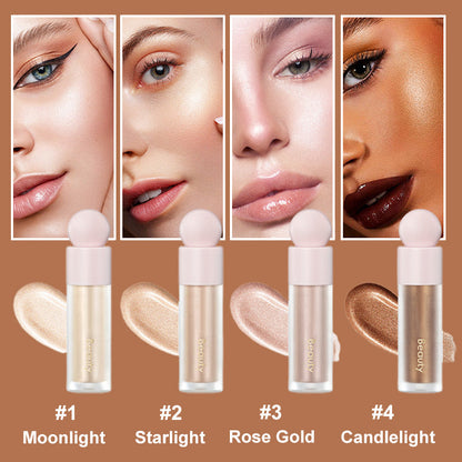 🌸Herbstschlussverkauf🌸Zeitlich begrenzt 50%RABATT💕Vielseitig einsetzbarer flüssiger Highlighter für Gesicht und Körper