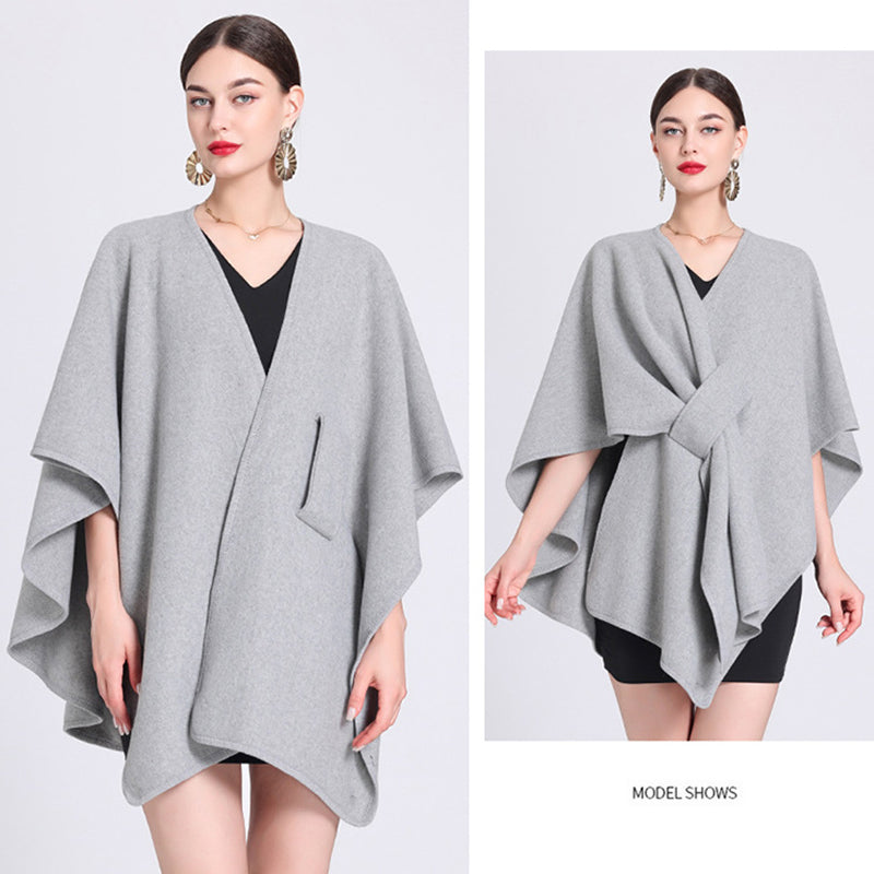 💥💥Women's Elegant Faux Wool Wrap Shawl