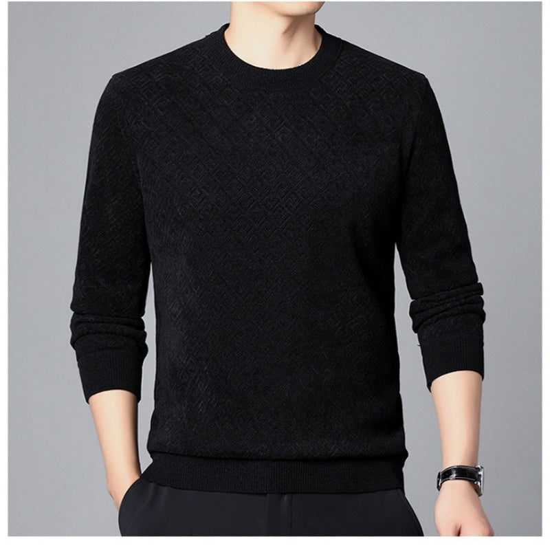 Thickened Men's Crew Neck Sweater