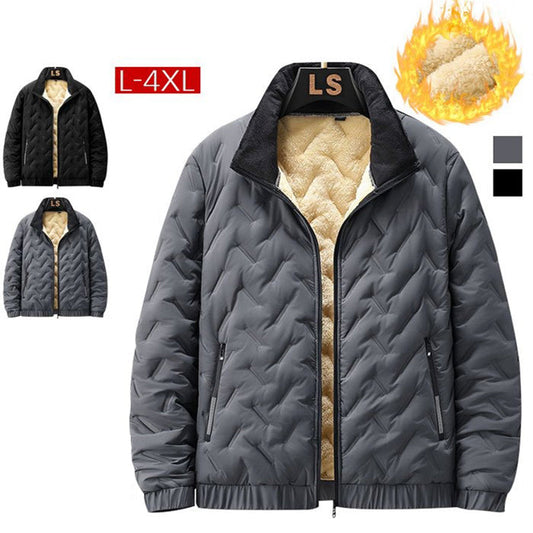 ❄️Winter-Specials❄️Men's Quilted Winter Jacket with Fleece Lining