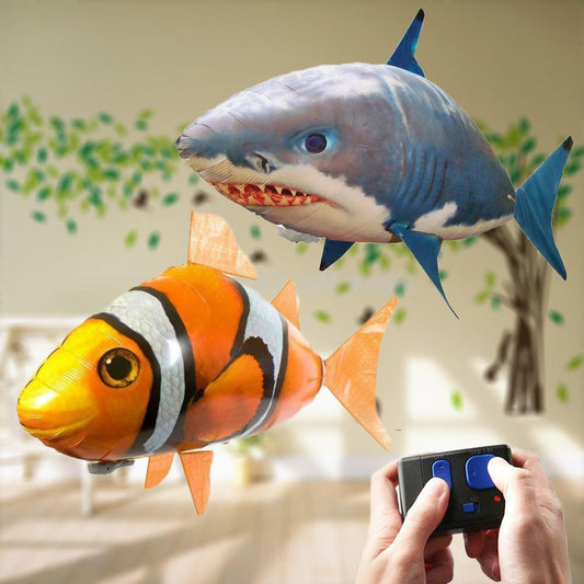 🎅Weihnachtsangebot – 50% Rabatt🎁🎄Fernsteuerbarer elektrischer Flugfisch