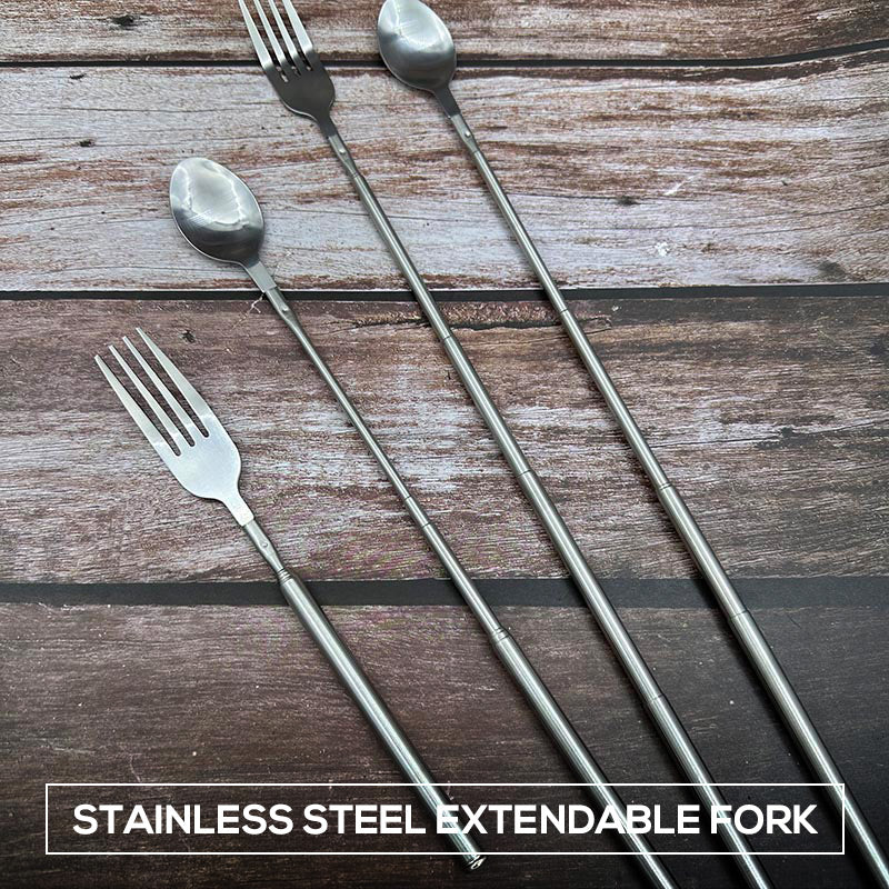 Edelstahl-Ausziehfork