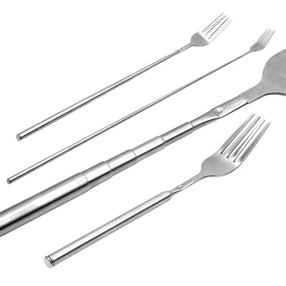 Edelstahl-Ausziehfork