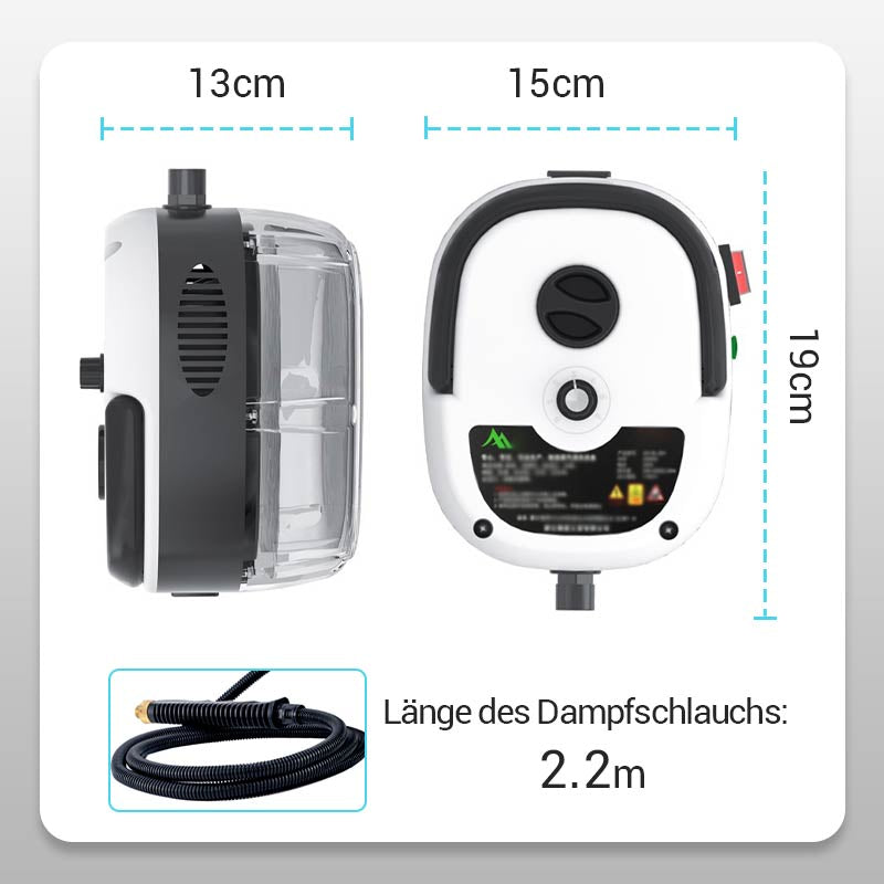 🔥2025 neuer, verbesserter heißer Verkauf🔥2500W-Handdruck-Hochtemperatur-Dampfreinigungsmaschine