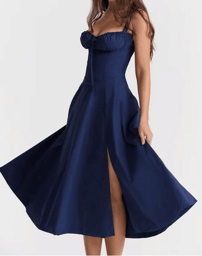 🌷 Sommer Hot Sale - 50% Rabatt 🍧 Druckgestuftes Korsett-Sommerkleid