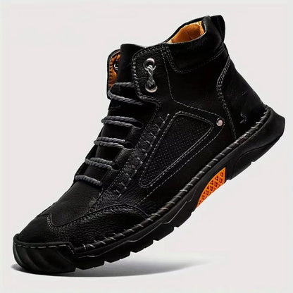 ⏳Begrenzte Zeit 50% Rabatt💥Stilvolle handgenähte Herrenstiefel mit flacher Sohle