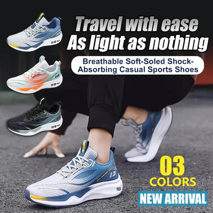 🔥Neuer heißer Verkauf❤️‍🔥Atmungsaktive, stoßdämpfende Sport-Freizeitschuhe mit weicher Sohle für Männer und Frauen