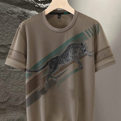 ⏳ Begrenzte Zeit 54% Rabatt 💥Bedrucktes Kurzarm-T-Shirt mit Rundhalsausschnitt für Männer（Je mehr Sie kaufen, desto höher der Rabatt）
