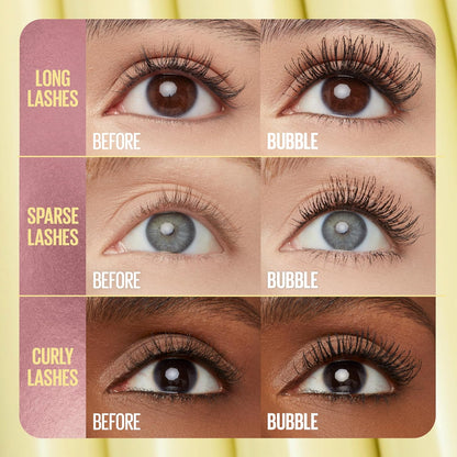 ✨KAUFEN SIE 1 UND ERHALTEN SIE 1 GRATIS!!✨Bubble Mascara💯Formel für Volumen und Länge für kräftige, getrennte Wimpern 2