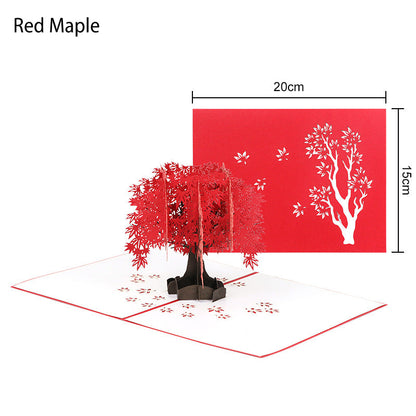 Kreativ 3D-Papier-Schnitkarton-Popup-Karte