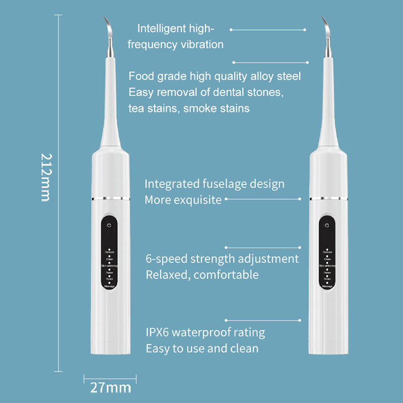 🦷Professioneller Ultraschall-Zahnreiniger mit mehreren Funktionen und Geschwindigkeiten
