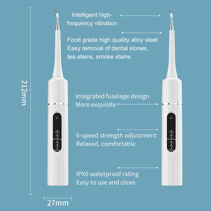 🦷Professioneller Ultraschall-Zahnreiniger mit mehreren Funktionen und Geschwindigkeiten