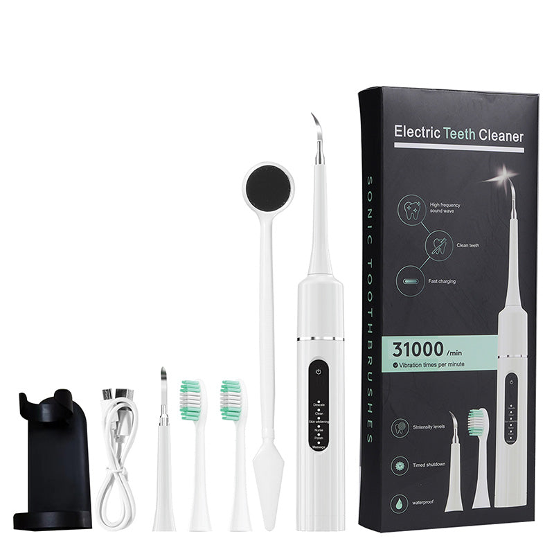 🦷Professioneller Ultraschall-Zahnreiniger mit mehreren Funktionen und Geschwindigkeiten