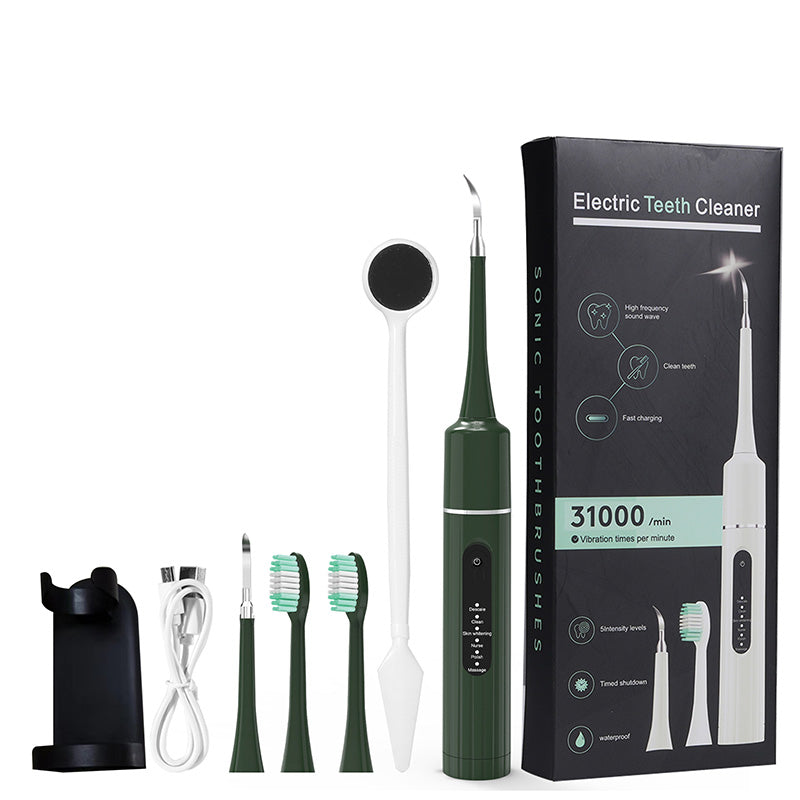 🦷Professioneller Ultraschall-Zahnreiniger mit mehreren Funktionen und Geschwindigkeiten