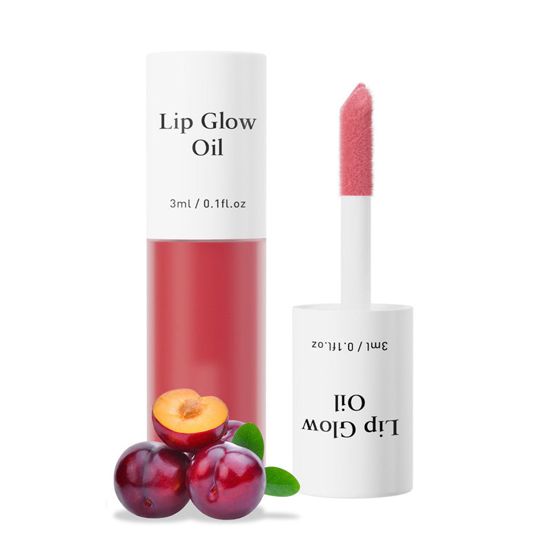 Obst- und Blumen-Dufthydratierender Lippenöl mit leuchtendem Finish