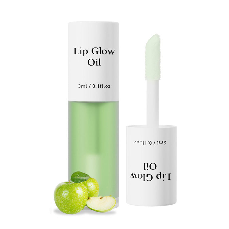 Obst- und Blumen-Dufthydratierender Lippenöl mit leuchtendem Finish