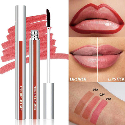 🤩 Kaufen Sie 1, erhalten Sie 1 kostenlos 🤩 Matte No-Smudge Abziehbarer Lippenkonturenstift 🌈💋