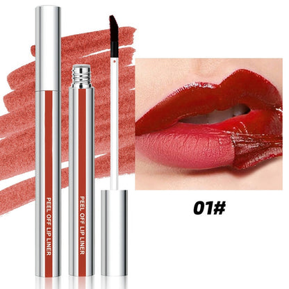 🤩 Kaufen Sie 1, erhalten Sie 1 kostenlos 🤩 Matte No-Smudge Abziehbarer Lippenkonturenstift 🌈💋